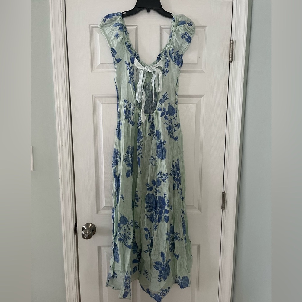 Free People “Forget Me Knot” Midi Dress